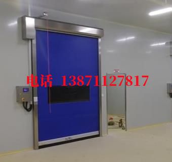 嘉鱼拉链密封快速卷帘门